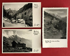 3 x Foto AK Zillertal in Tirol