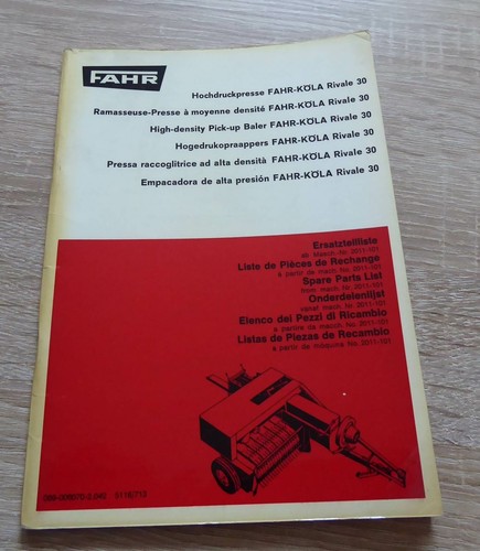 Fahr hochdruckpresse rivale - rivale, 30