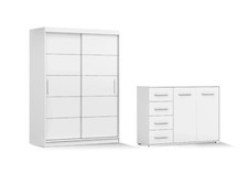 Schwebetürenschrank und