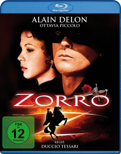 Zorro blu ray alain - zorro, delon