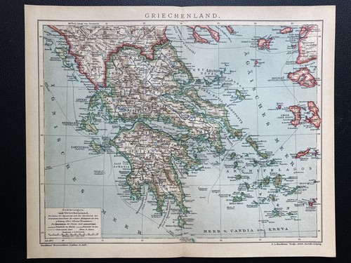 Antike historische landkarte - historische,