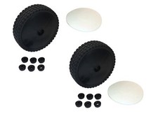2x Rasenmäher Ersatzrad