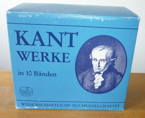 Immanuel kant werke in - kant,