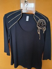 Festliche Damen Bluse schwarz