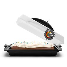 Kuchen transportbox rechteckig - kuchen,