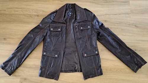 Damen lederjacke gipsy m - damen, gr.