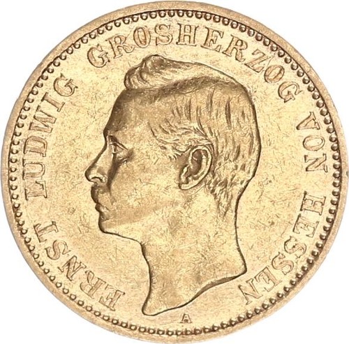 Hessen ernst ludwig mark - ernst, 10