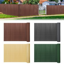 PVC Sichtschutzmatte Sichtschutzzaun Sichtschutz Zaun Balkon Windschutz 80-180cm
