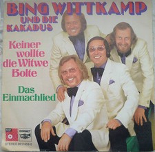 7" 1972 BING WITTKAMP Keiner