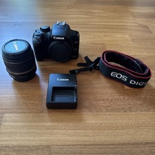 Canon EOS 1000D 10,1MP DSLR-Kamera, Schwarz, Inkl. Objektiv (18-55mm)
