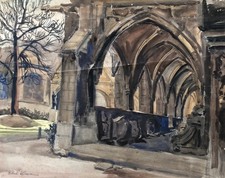 Altes Aquarell signiert