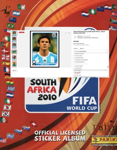 Panini fifa 2010 südafrika - wm,