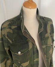 Abercrombie & Fitch Damenjacke, Blazer, Camouflage, grün, Gr. L, w.NEU