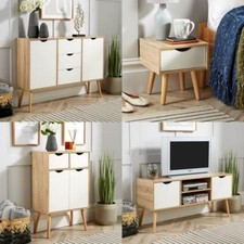 Eiche weiß Sideboard Kommode
