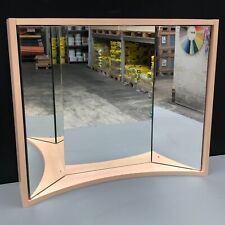 Badea Spiegelschrank mit 2 Doppeltüren, 3 Chrom-Spots, Beige - 24 x 84 x 100 cm