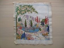 Vintage Stickerei Stickbild