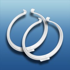 PVC Rundrohr Halterung