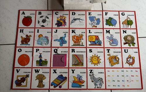 Riesen abc puzzle mit tieren - riesen,