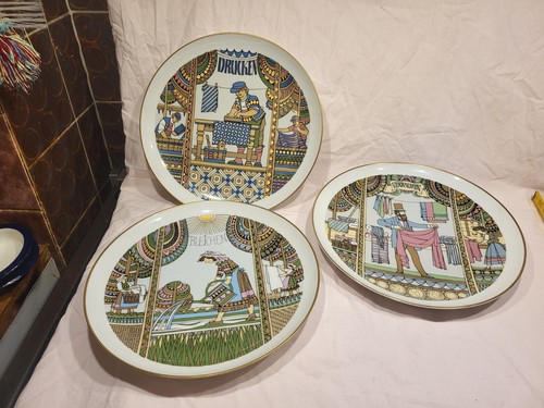 Hutschenreuther wandteller set - hutschenreuther,