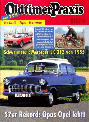 Oldtimer praxis 1996 - oldtimer, 01/1996