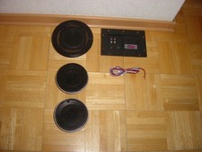 Music Rocker Anlage mit Subwoofer u.3 x Lautspr.3 x LS Kabel