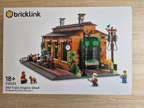Lego 910033 old train engine - i,