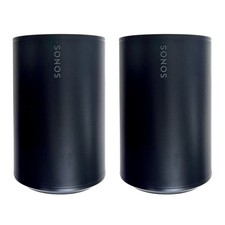 SONOS Stereo Lautsprecher Set: 2x ERA 100 Bluetooth WLAN AirPlay schwarz B-WARE