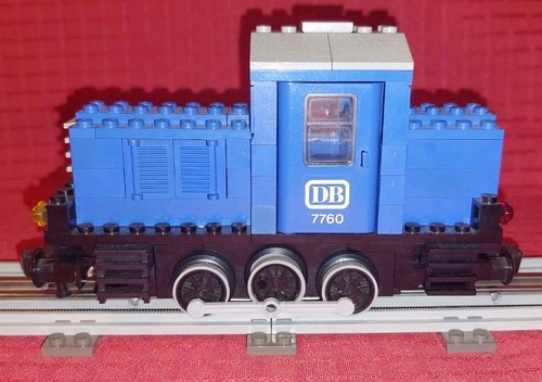Lego 7760 eisenbahn mit motor - mit,