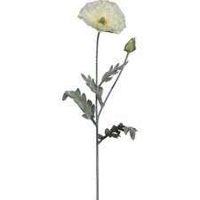 Kunstblume Mohn, 5er Set