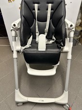 Hochstuhl Peg Perego Prima Pappa Follow Me Ice mit Liegefunktion Kunstleder