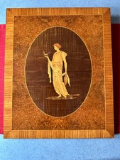 Feines Holzbild - Intarsien-/Meisterarbeit - aus dem Jahr 1951 signiert