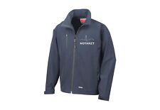 Softshelljacke Notarzt blau