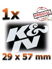 K&N Die Cut 29x57mm Weiß