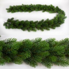 Künstliche Tannengirlande Premium 190cm -168 Tips- Kunsttanne Spritzguss 100% PE