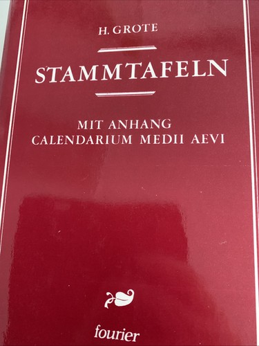 Grote stammtafeln mit - h.,