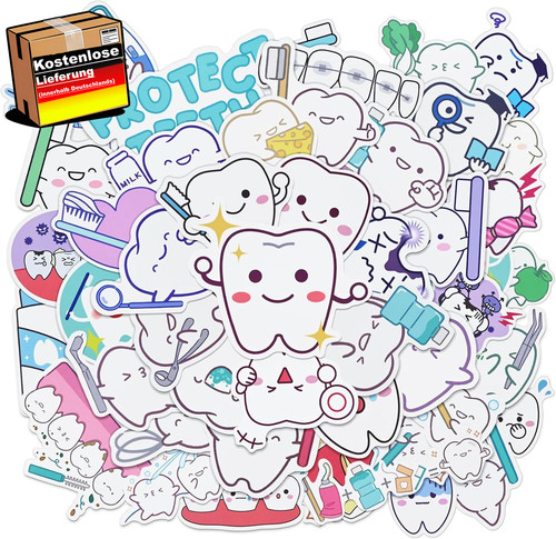 Kinder zahnaufkleber - kinder,