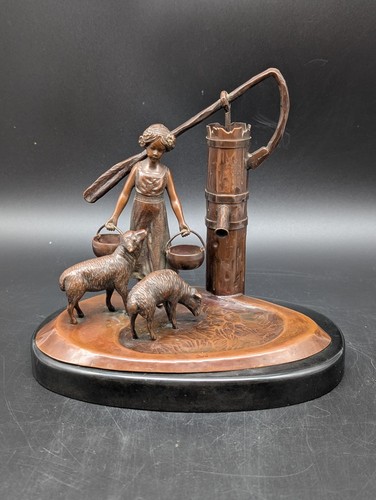 Bronze figur skulptur mädchen - figur,