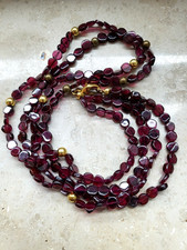 Vintage Granat Halskette Collier