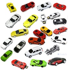 USB Stick Racing Renn-Auto 8-128GB Formel 1, Lamborghini, Jaguar, Corvette u.a