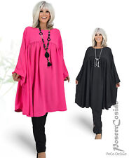 LAGENLOOK Tunika Kleid-Bluse