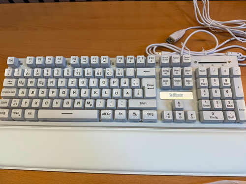 Redthunder k10 gaming tastatur - k10,
