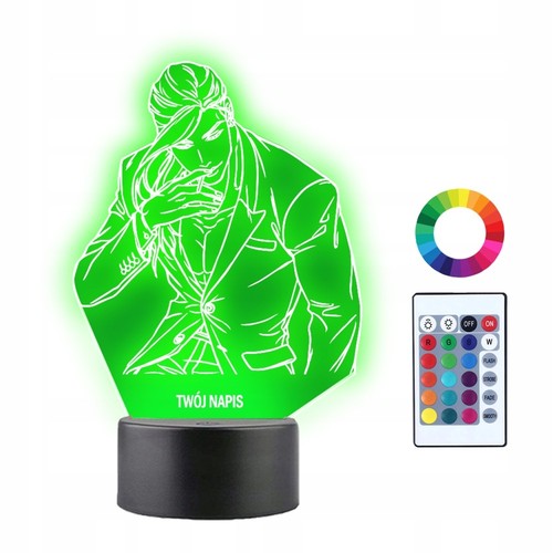 Led nachtlampe eule - 3d,