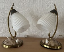 2 Nachttischlampen 60er Jahre