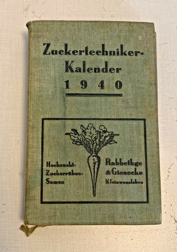 Zuckertechniker-Kalender