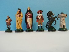 Schachspiel Zinn-Bleilegierung ,komplett ohne Schachbrett