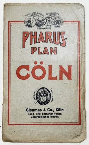 Pharus plan köln 1925 - 1925, /
