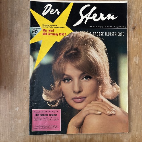 Zeitschrift stern 1959 heft - zeitschrift,