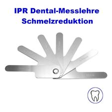 Zahn Arzt KFO Dental Praxis Messgerät Orthodontic Interproxi IPR Lehre Schmelz