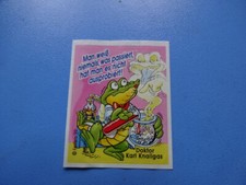 Ferrero 1999 / Kroko Schule / Serienbild / Doktor Karl Knallgas