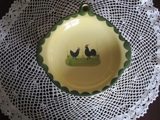 Zeller Keramik Hahn und Henne Teller Essteller Kinderteller Warmhalteteller